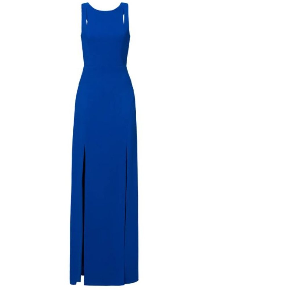 Halston Long Cut Gown